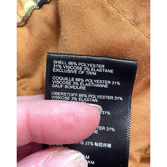 Urban Outfitters Sz M Colette Pull-On Pants 31"In Straight Leg Plaid Preppy Geek - Picture 8 of 9